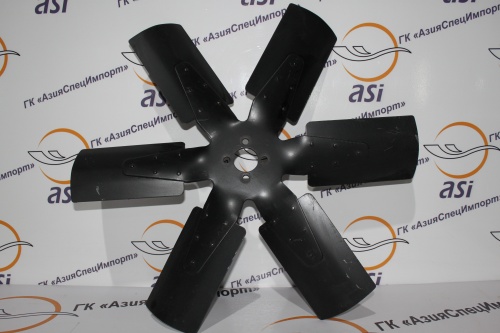 Вентилятор (D-600 мм, d-41 мм, 4 отв) Yuchai 6108G/6В125  ― АзияСпецИмпорт